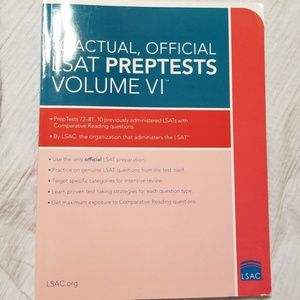 Brand new, never used LSAT Prep book 72-81